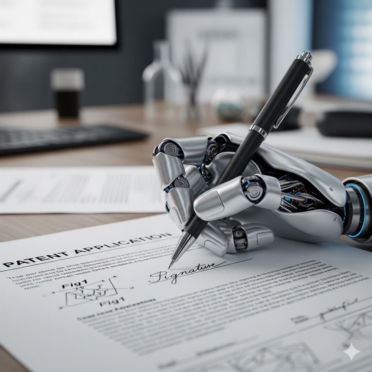 AI hand drafting a provisional patent